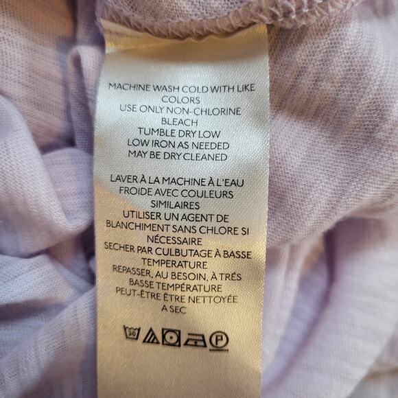 Free People We The Free Aria Trapeze Hem Oversized Semi-Sheer Long Sleeve Tee - Picture 15 of 16